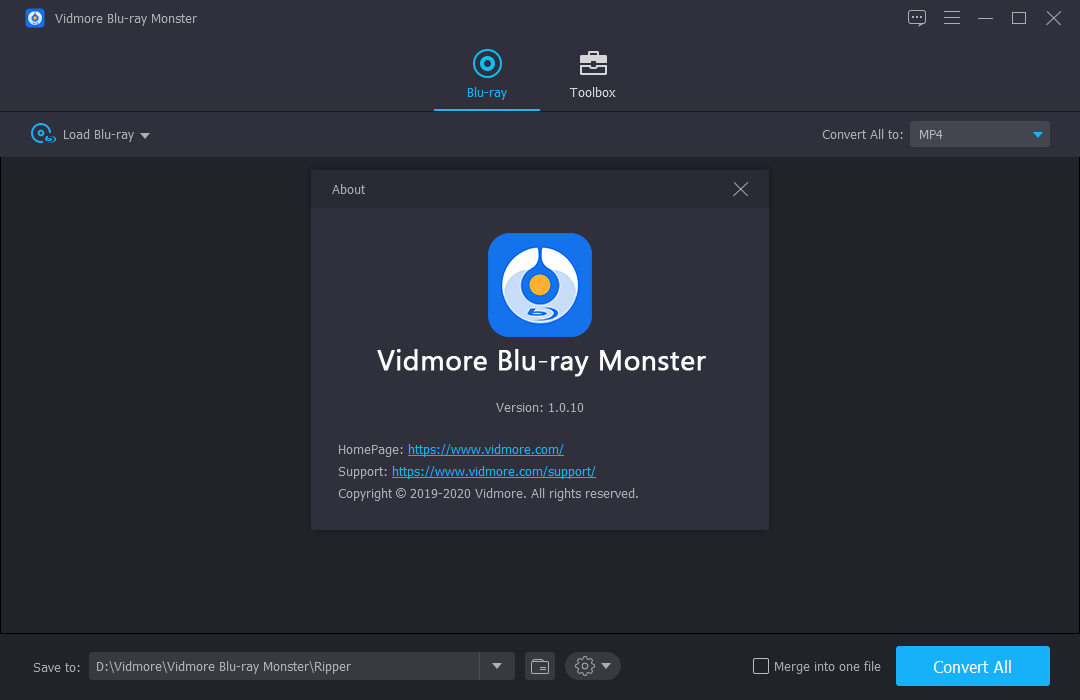 Vidmore Blu-ray Monster(DVD翻录转换)(1)