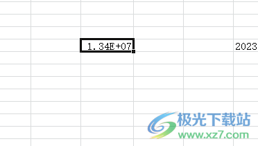 ​excel表格输入数字变为字母e的解决教程