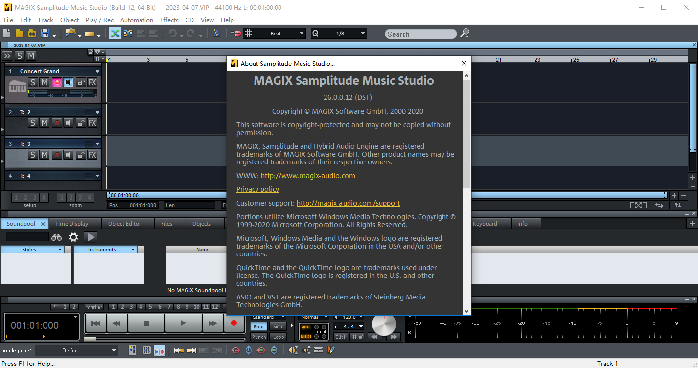 magix samplitude music studio(音乐编辑器)(1)