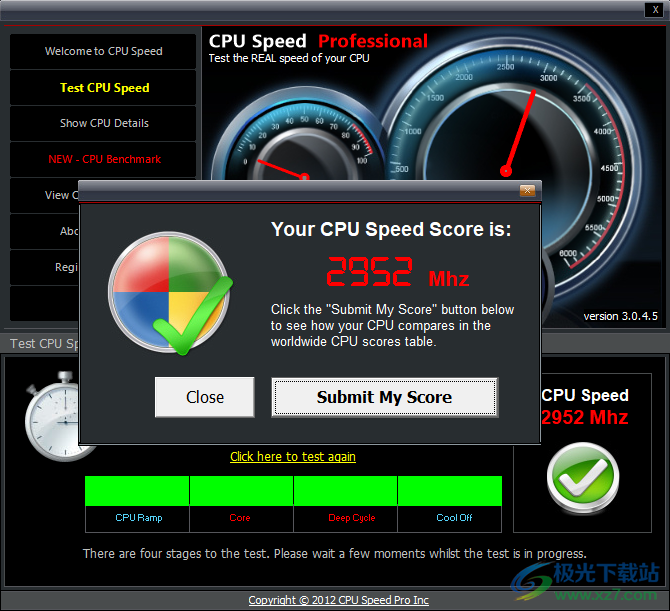 CPU Speed Professional(CPU测试软件)