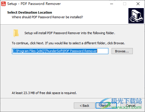 ThunderSoft PDF Password Remover(PDF解密)