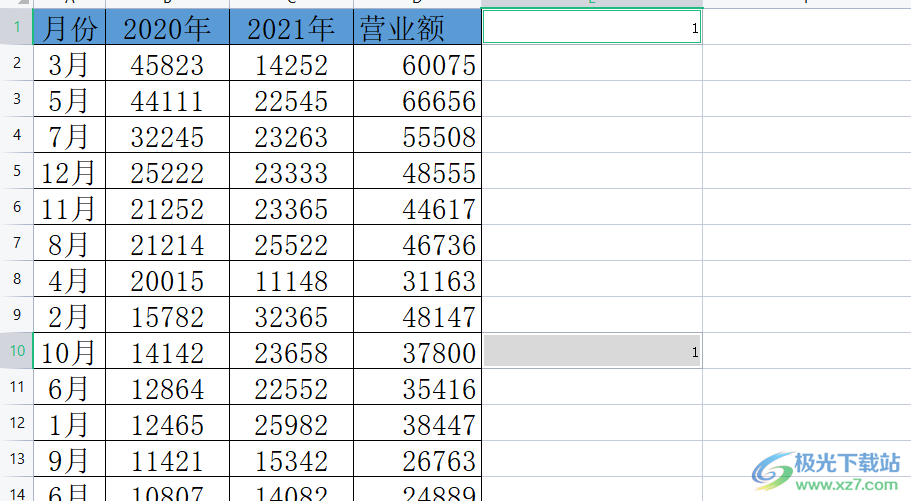 ​wps表格每隔n行删除一行的教程