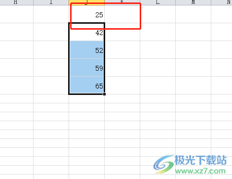 excel设置第一行不参与排序的教程