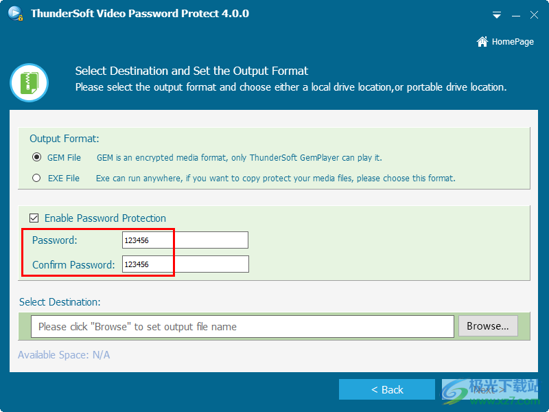 ThunderSoft Video Password Protect(视频加密)