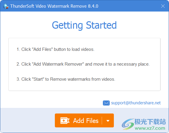 ThunderSoft Video Watermark Remove(视频水印删除)