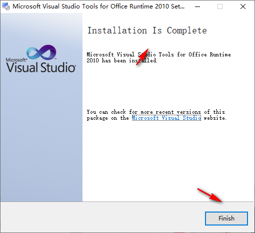 Visual Studio Tools for Office Runtime 2010
