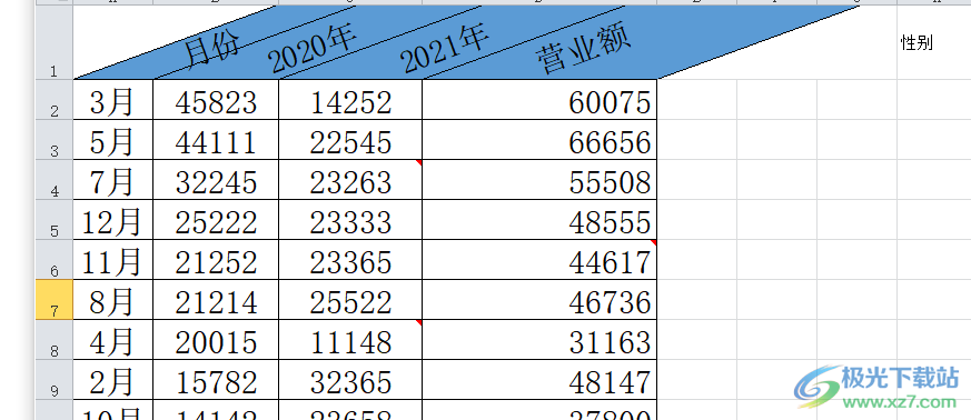 ​excel打印表格时显示批注的教程