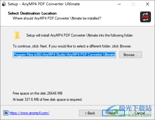 AnyMP4 PDF Converter Ultimate(PDF转换器)