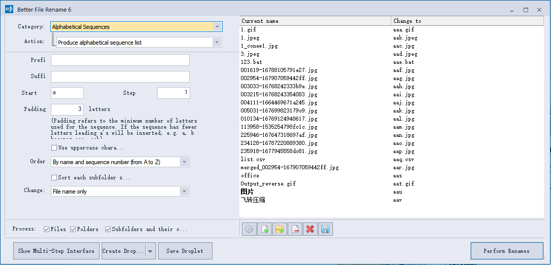 Better File Rename(文件批量重命名工具)(1)