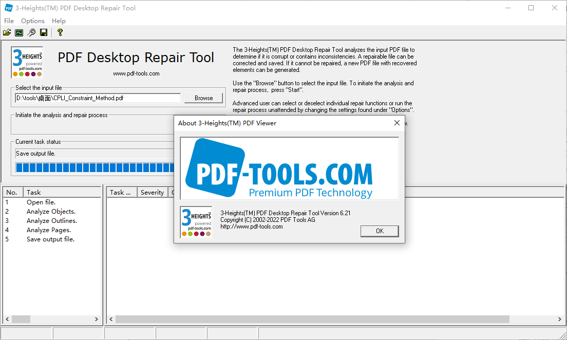 3 Heights PDF Desktop Repair Tool(PDF文档修复工具)(1)