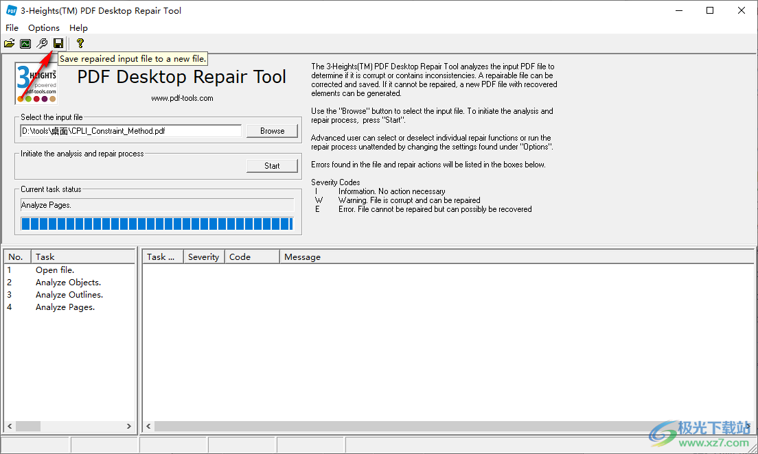 3 Heights PDF Desktop Repair Tool(PDF文档修复工具)