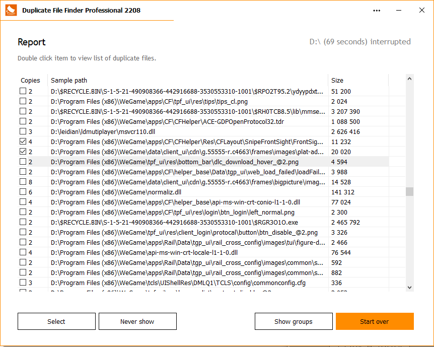 Duplicate File Finder(重復查找工具)(1)