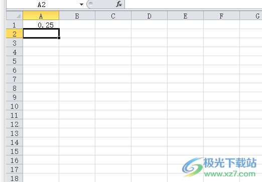 ​excel表格快速输入小数的教程