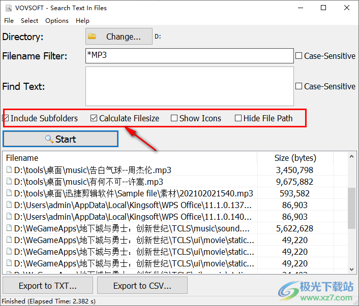 Search Text in Files(文件搜索查找工具)