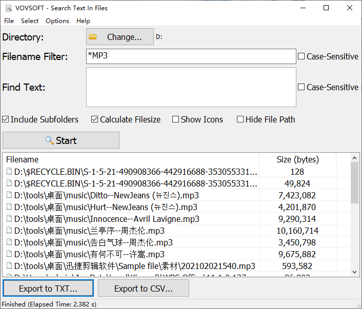 Search Text in Files(文件搜索查找工具)(1)