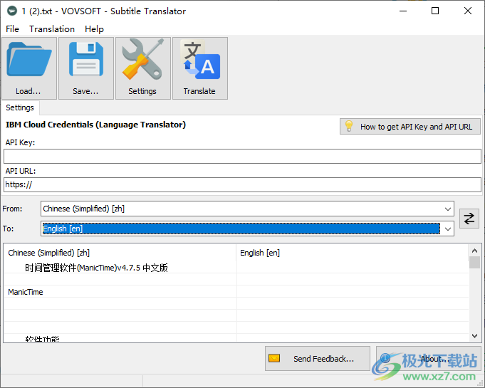 VovSoft Subtitle Translator(字幕翻译软件)