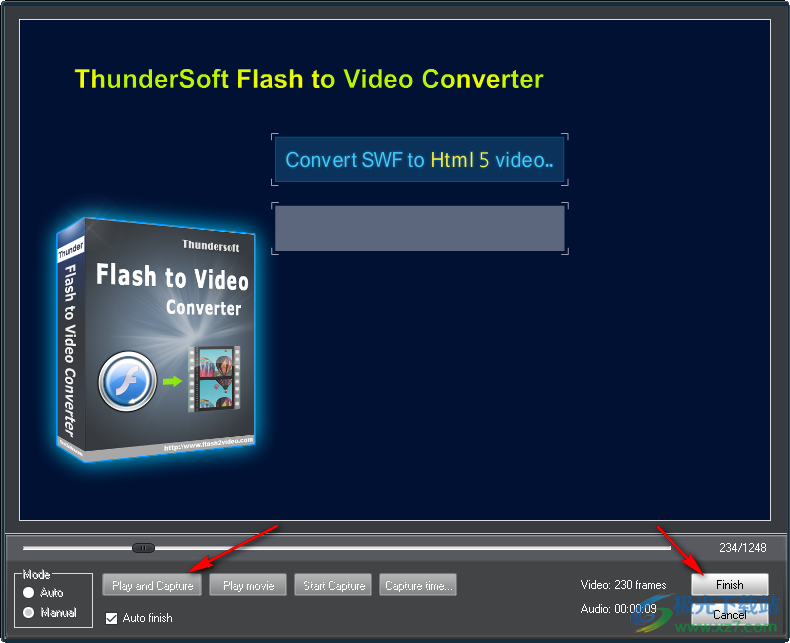 ThunderSoft Flash to HTML5 Converter(swf转换H5视频)