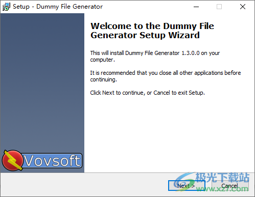 Vovsoft Dummy File Generator(虚假文件创建工具)