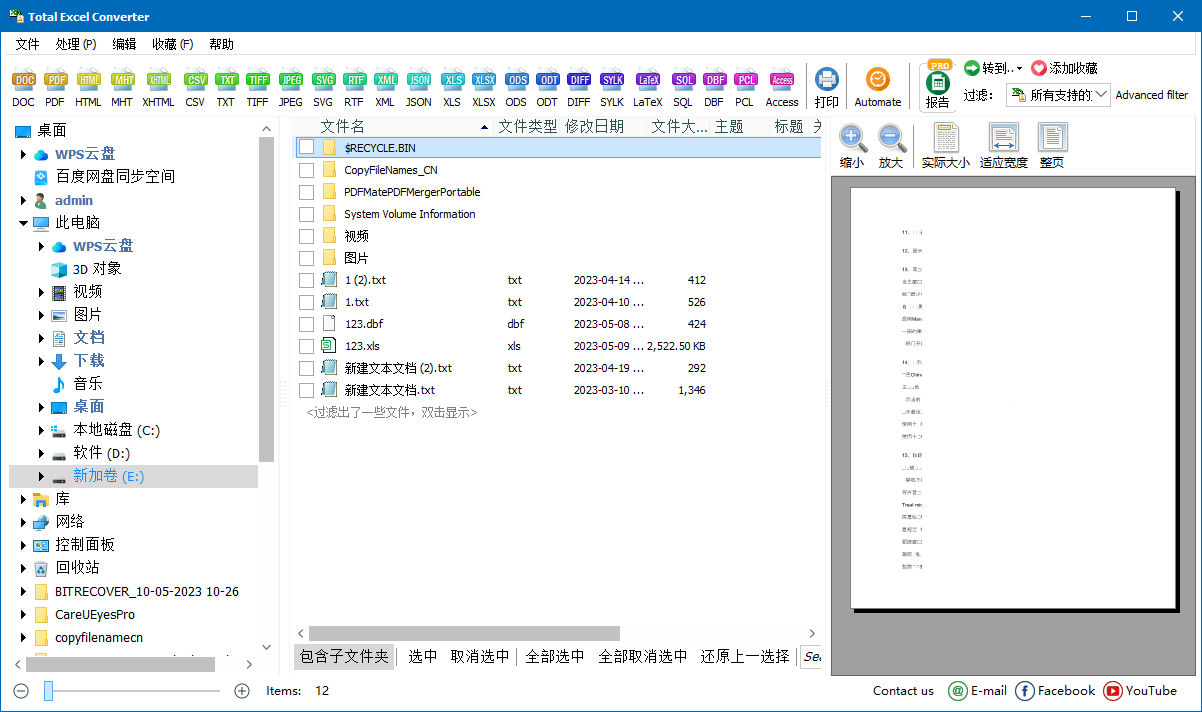 CoolUtils Total Excel Converter(Excel转换器)(1)