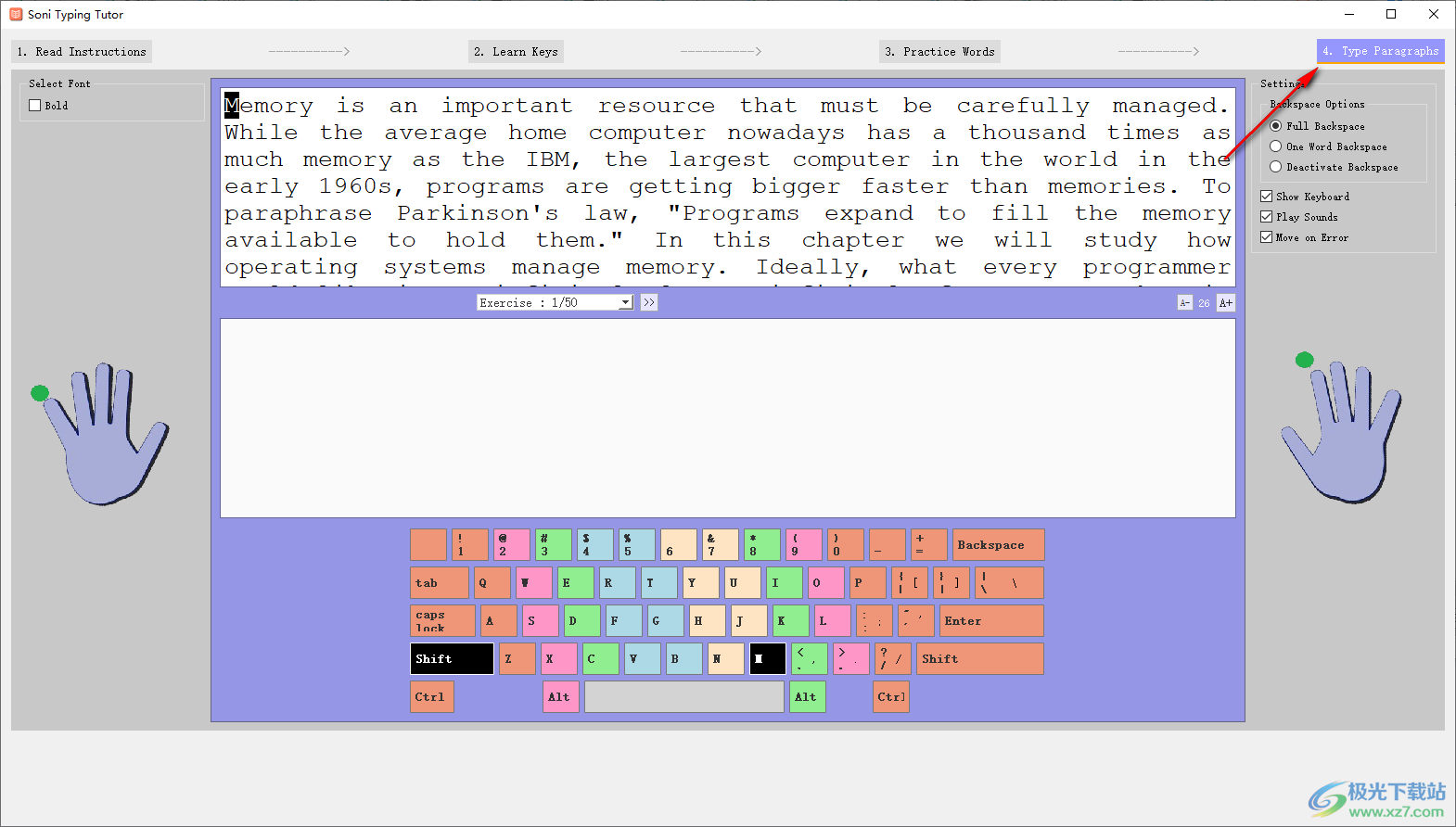 Soni Typing Tutor(印地语打字练习软件)