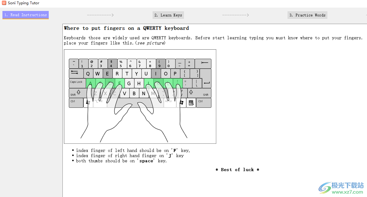 Soni Typing Tutor(印地语打字练习软件)