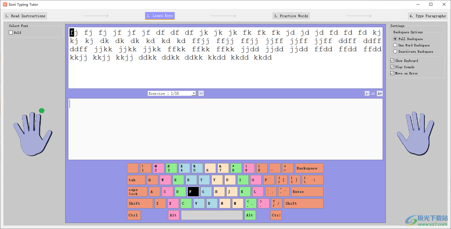 Soni Typing Tutor(印地语打字练习软件)