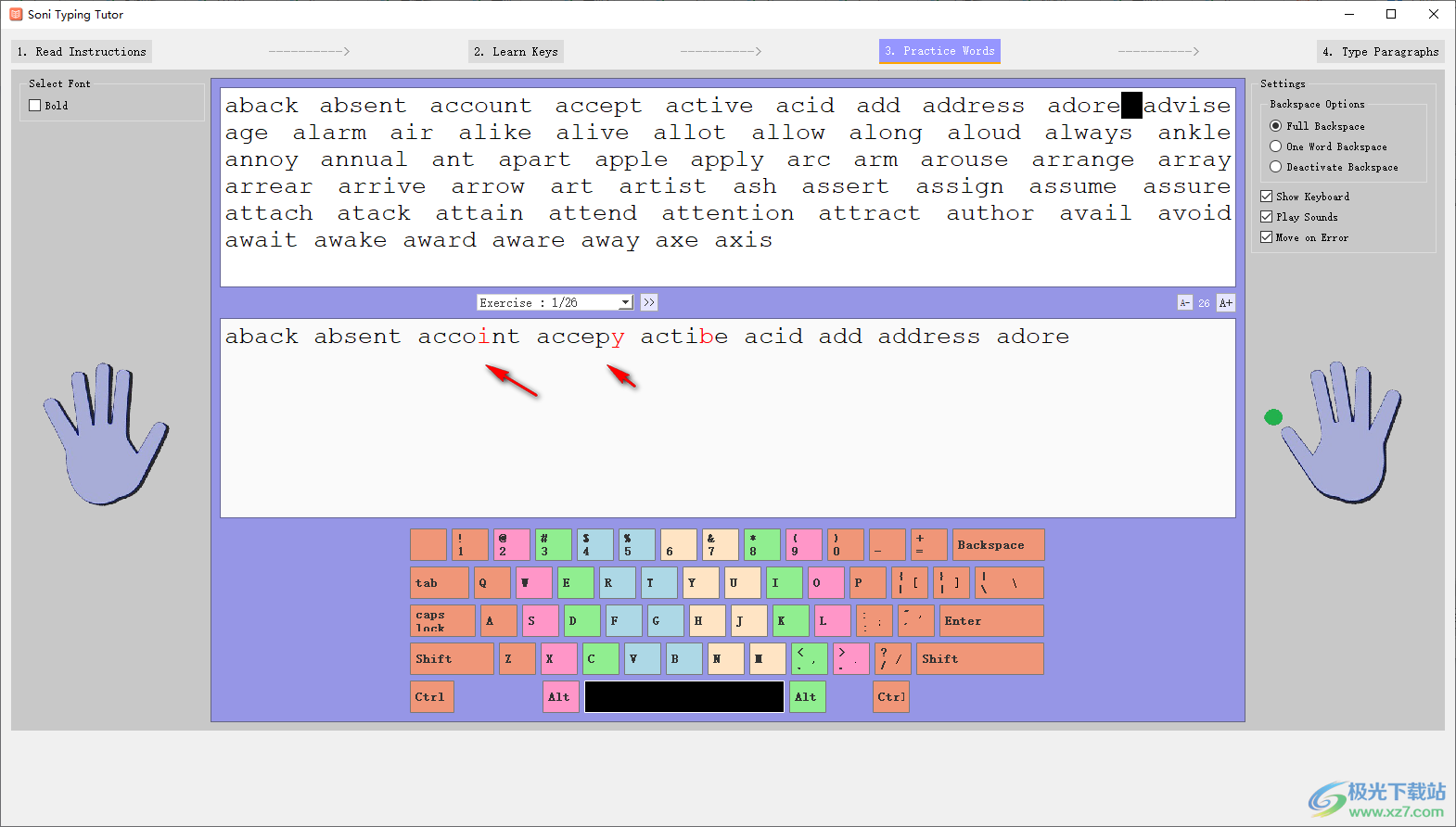 Soni Typing Tutor(印地语打字练习软件)