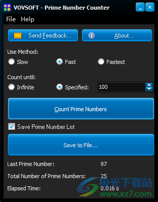 Prime Number Counter(素数计数器)