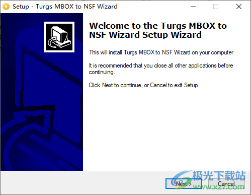Turgs MBOX to NSF Wizard(MBOX到NSF轉換工具)