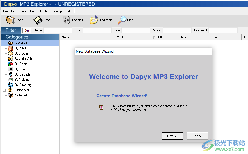 Dapyx MP3 Explorer(MP3文件管理器)