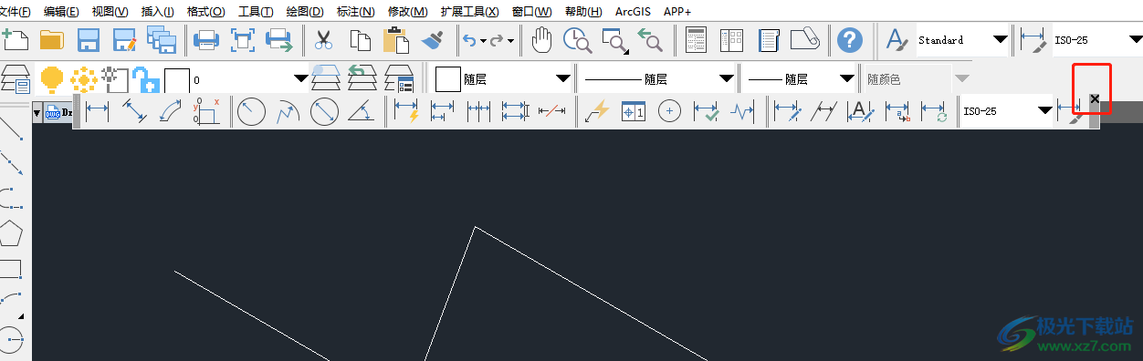 ​中望cad自定义工具栏的教程