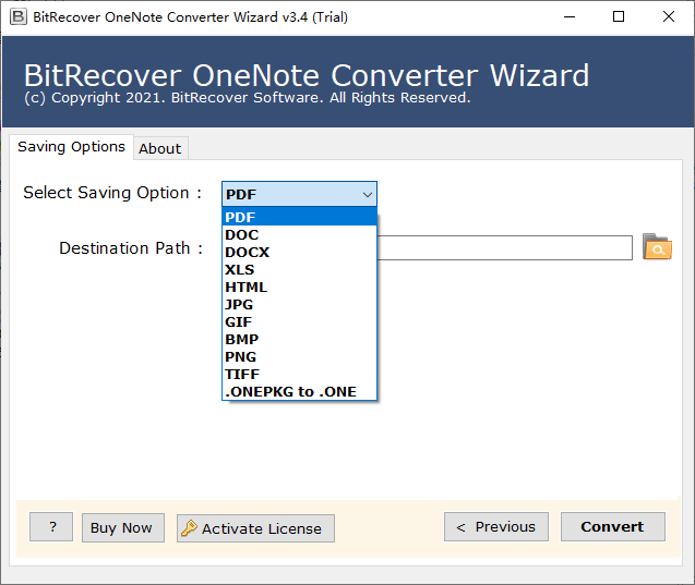 BitRecover OneNote Converter Wizard(OneNote文件转换工具)(1)