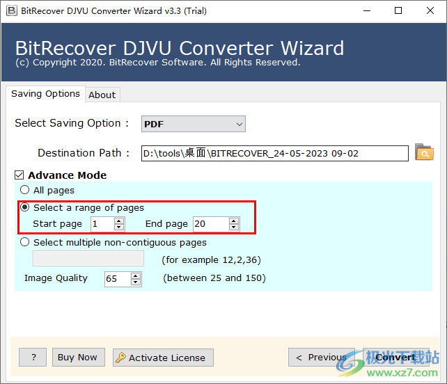 BitRecover DjVu Converter Wizard(DjVu文件转换器)