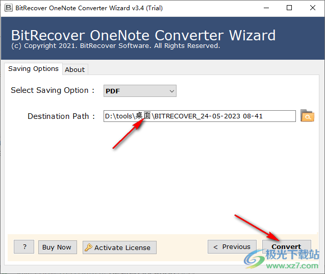 BitRecover OneNote Converter Wizard(OneNote文件转换工具)