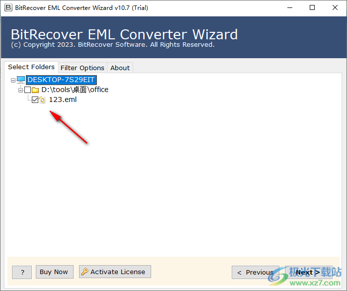 BitRecover EML Converter Wizard(eml轉換器)