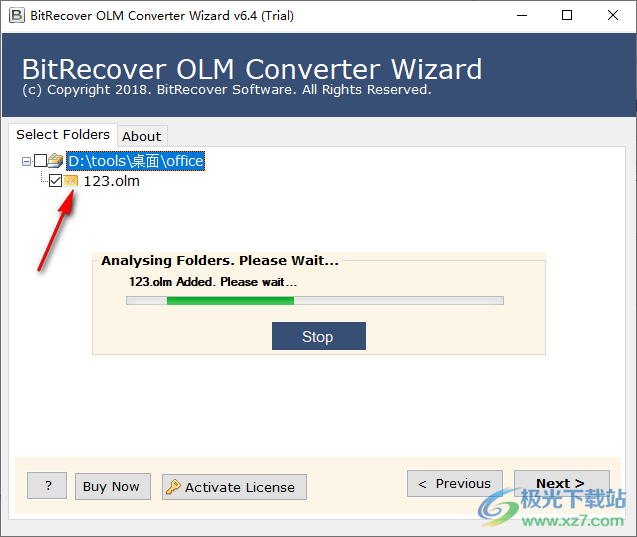 BitRecover OLM Converter Wizard(OLM转换器工具)