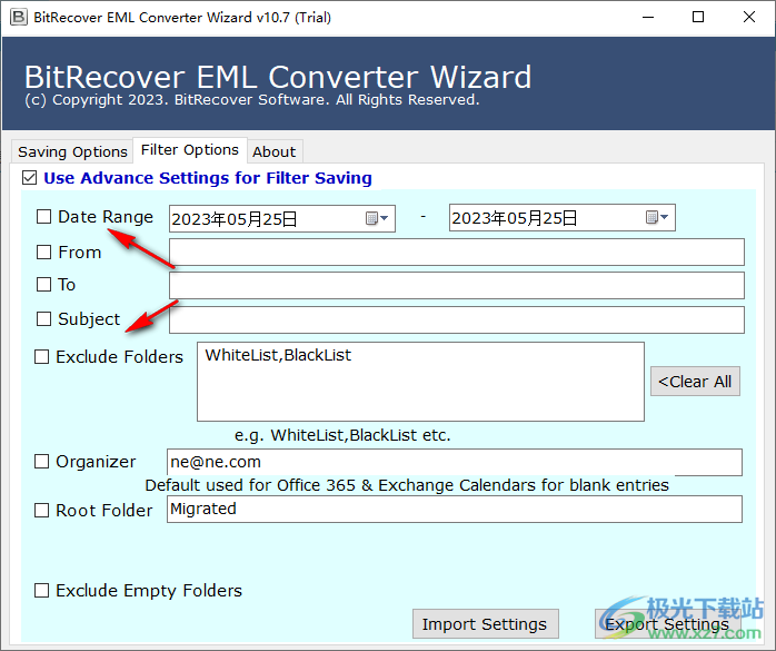 BitRecover EML Converter Wizard(eml转换器)