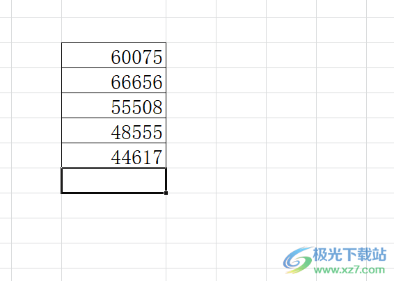 ​excel竖列求和的教程