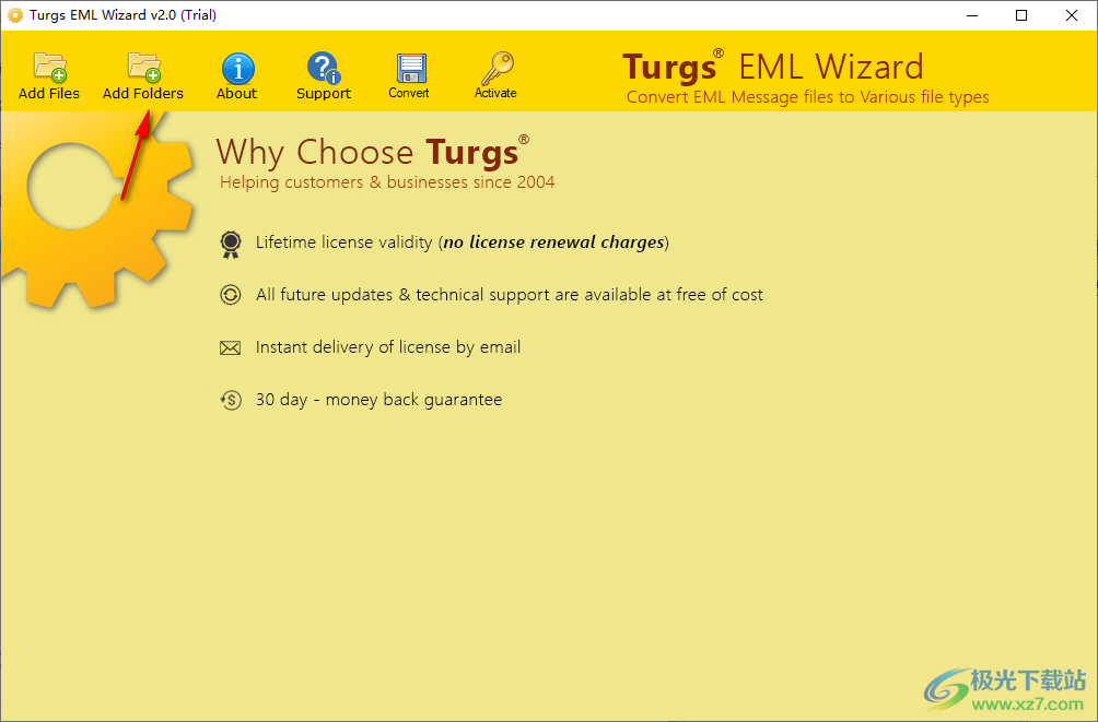 Turgs EML Wizard(EML文件转换工具)