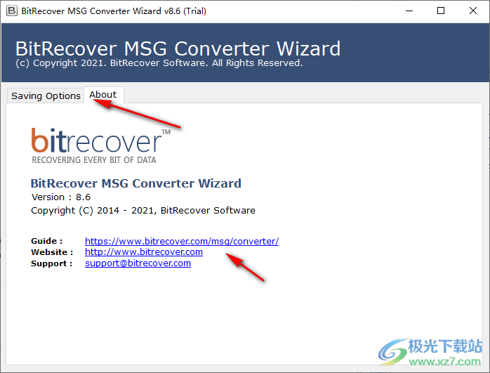 BitRecover MSG Converter Wizard(MSG文件转换工具)