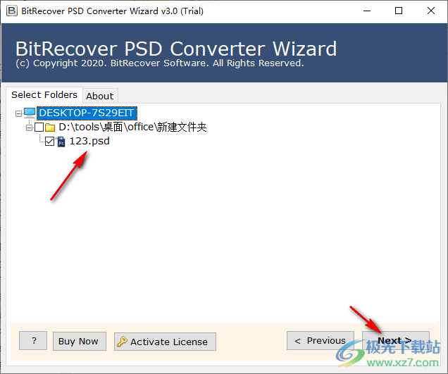 BitRecover PSD Converter Wizard(PSD转换器)