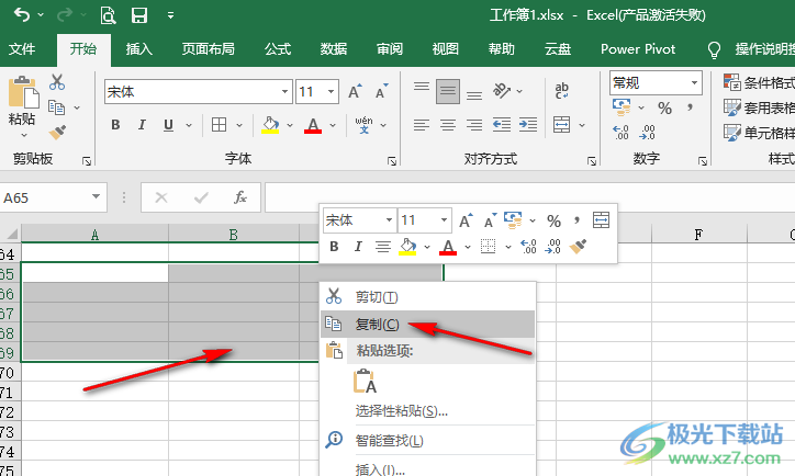 Excel给图片添加网格线的方法