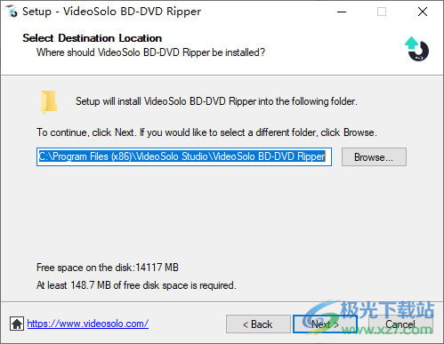VideoSolo BD-DVD Ripper(DVD视频转换器)