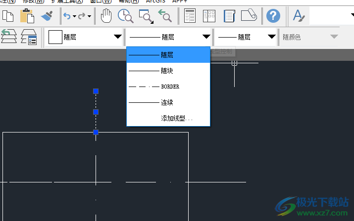 ​中望cad画出矩形的中心线教程