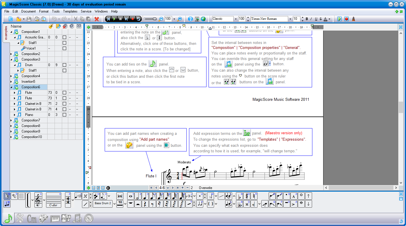 MagicScore Classic(音樂編輯器)(1)