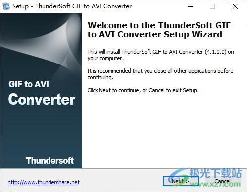 ThunderSoft GIF to AVI Converter(GIF轉換AVI軟件)
