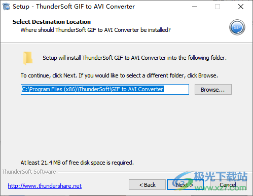 ThunderSoft GIF to AVI Converter(GIF转换AVI软件)