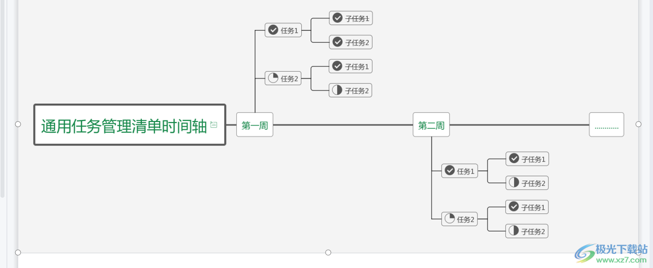 wps演示插入时间轴的教程