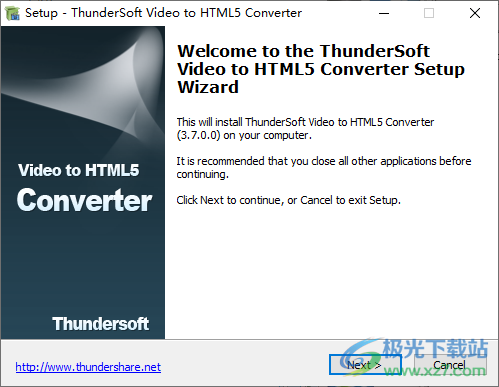 ThunderSoft Video to HTML5 Converter(视频转换器)