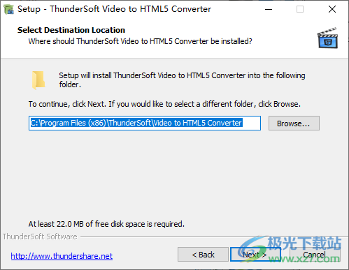 ThunderSoft Video to HTML5 Converter(视频转换器)